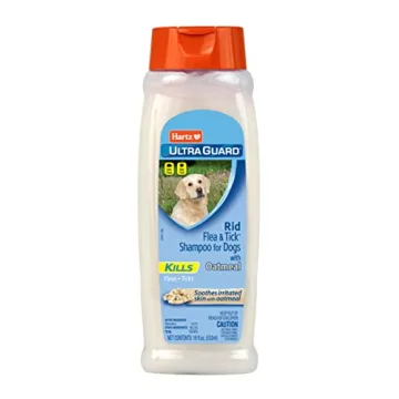 Hartz UltraGuard Rid Flea & Tick Oatmeal Dog Shampoo with Soothing Ingredients