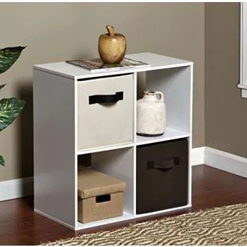 Stylish OneSpace 4-Cube Organizer for Efficient Storage