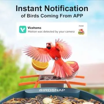 birdsnap® PAV - Smart Bird Feeder with Camera, 5 DIY Add-ons & 64GB Card Record Bird Video Bird Hou...