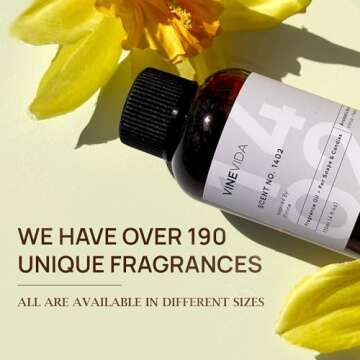 VINEVIDA 24K Gold Fragrance Oil - Natural Candle Scents