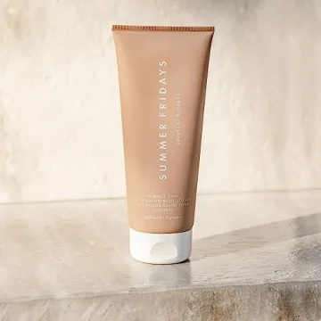 Summer Fridays Summer Silk Nourishing Body Lotion - Hydrating Body Lotion with Hyaluronic Acid, Shea Butter, Grapeseed Oil, and Cocoa Butter - Non-Greasy Body Lotion for Everyday Use (6.7 Fl Oz)