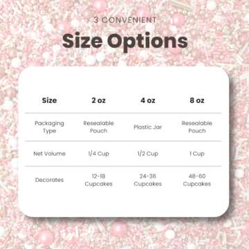 Vintage Rose Gold Sprinkle Mix for Elegant Baking