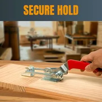 POWERTEC 20306 Toggle Clamp with Adjustable U Bolt Grip