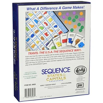 Jax Sequence States and Capitals for Learning Fun