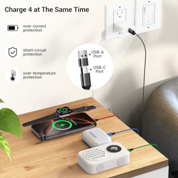 Durable 4 in 2 Charging Cable for All Devices
