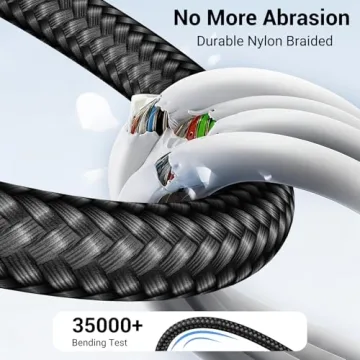 Durable 4 in 2 Charging Cable for All Devices