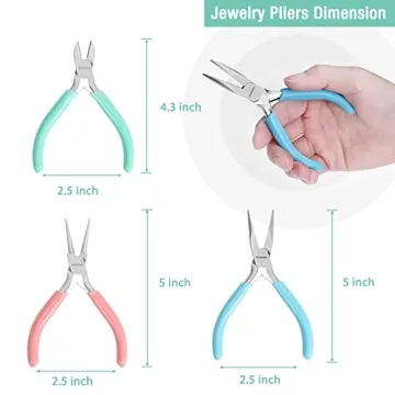 Crafting with Ease: WORKPRO Jewelry Pliers Set