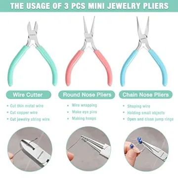 Crafting with Ease: WORKPRO Jewelry Pliers Set