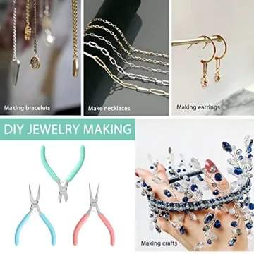 Crafting with Ease: WORKPRO Jewelry Pliers Set