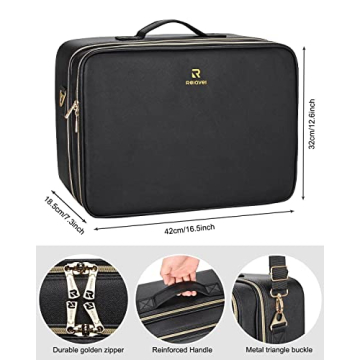 Relavel Extra Large Makeup Bag - Stylish and Functional