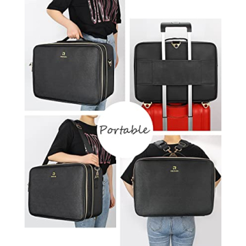 Relavel Extra Large Makeup Bag - Stylish and Functional