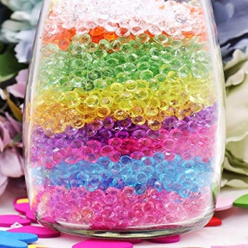 HAVII 10,000pcs Clear Acrylic Crystal Diamonds for Crafts