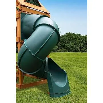 Swing-N-Slide Turbo Tube Slide - Outdoor Fun for Kids, 5ft