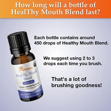 OraWellness Healthy Mouth Blend Tooth Oil for Dental Wellness