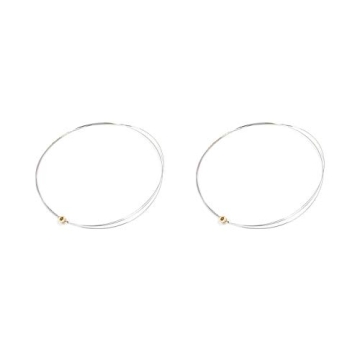 Geesatis Acoustic Guitar Strings 2 Sets Rose Red Silver