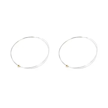 Geesatis Acoustic Guitar Strings 2 Sets Rose Red Silver