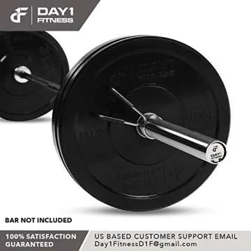 Spring Clips by D1F, Set of 2 - for 2” Olympic Barbell Weight and Plates - Spring Lock Collars for Weightlifting, Strength Training, Working Out - Firm Grip, Plate Weight Clamps for Gym Bars