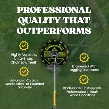 Durable FORESTER Brush Cutter Blades for Easy Trimming Solutions