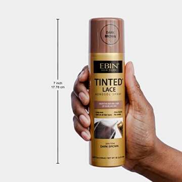 EBIN NEW YORK Tinted Lace Spray - Effortless Blend for All Skin Tones