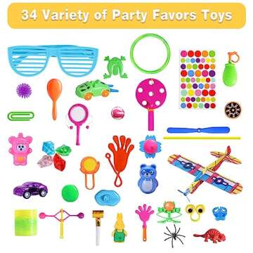 Max Fun 218pcs Party Favors for Kids Bulk Party Toys Assortments Birthday Gift Toys Carnival Prizes ...