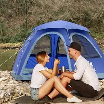 KENFOR Outdoor Waterproof Camping Tent for Family Adventures