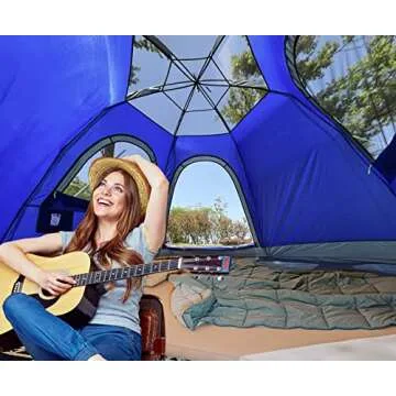 KENFOR Outdoor Waterproof Camping Tent for Family Adventures