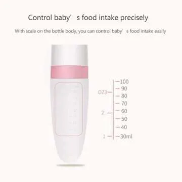 Burabi Silicone Squeeze Baby Feeding Spoon - BPA Free