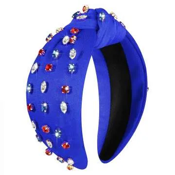 Patriotic 4th of July Headbands with Rhinestones