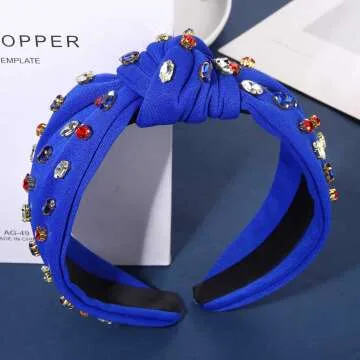 Patriotic 4th of July Headbands with Rhinestones