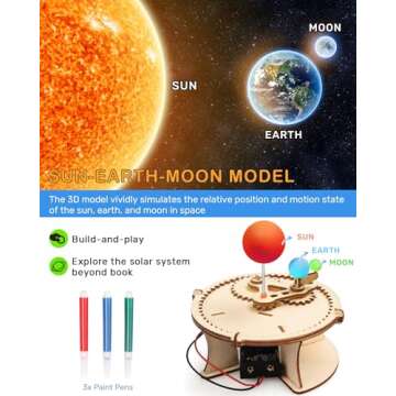Poraxy 5 Set STEM Science Kits - Fun & Educational Toys for Ages 8-12