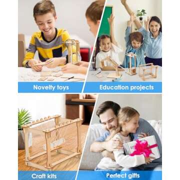 Poraxy 5 Set STEM Science Kits for Kids Ages 8-12