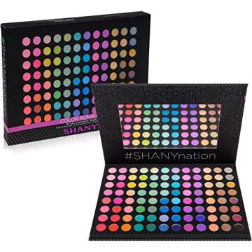 SHANY 96 COLOR RUNWAY Eyeshadow Palette - Highly Pigmented Blendable Natural and Matte Eye shadow Co...