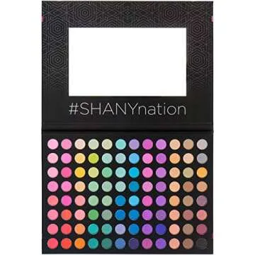 SHANY 96 COLOR RUNWAY Eyeshadow Palette - Highly Pigmented Blendable Natural and Matte Eye shadow Colors Professional Makeup Eye shadow Palette