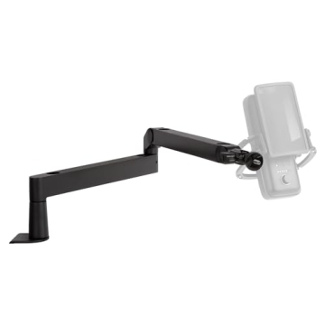 Elgato Wave Mic Arm LP - Premium Low Profile Microphone with Cable Management Channels, Desk Clamp, ...