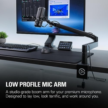 Elgato Wave Mic Arm LP for Podcasters and Streamers