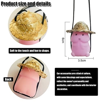 Fun Cartoon Tintin Car Mirror Pendant for All Ages