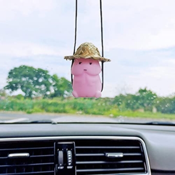 Fun Cartoon Tintin Car Mirror Pendant for All Ages