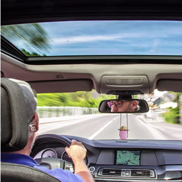 Fun Cartoon Tintin Car Mirror Pendant for All Ages