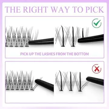 VEYESBEAUTY Lash Clusters Kit for Stylish Eye Looks