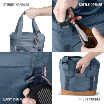 CleverMade Collapsible Cooler Bag - Versatile & Leakproof