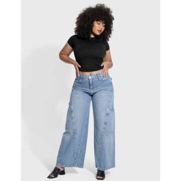 PUMIEY Women's Crew Neck Slim Fit Basic T-Shirt