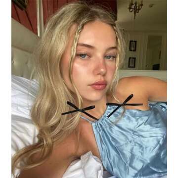 XFYUZR Hair Accessories for Women and Girls: Long Ponytail Holders, Small Black Claw Clips, Barrettes, and Ribbon Bow Hair Clips - 10Pcs Set