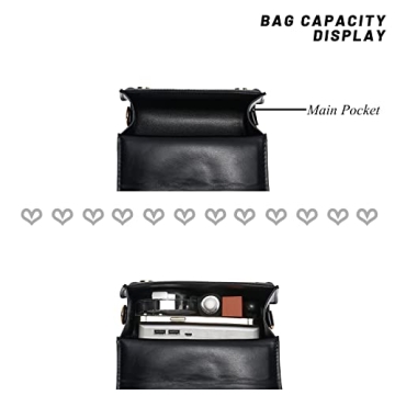 SHUIANGRAN Stylish Small Square Crossbody Bag for Women