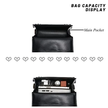 SHUIANGRAN Stylish Small Square Crossbody Bag for Women