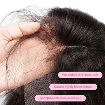 UNANCY Straight Lace Front Wigs for All Occasions