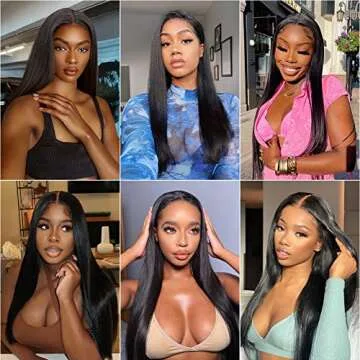 UNANCY Straight Lace Front Wigs for All Occasions