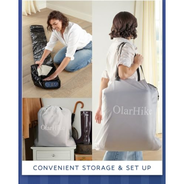 OlarHike Elevated Inflatable Queen Air Mattress