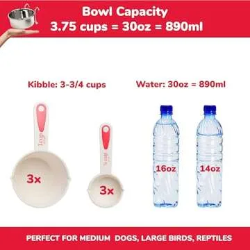 SPOT Coop Cup Wire Hanger - Stainless Steel Hanging Bowl for Pet Crates, Easy Install, Chew-Proof, R...