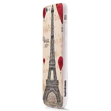 Inspired Cases - Compatible with iPhone 11 Pro Case - 3D Textured Protective Phone Case for Apple iPhone 11 Pro - Paris Eiffel Tower 1887
