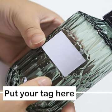 OFFIDIX Fine Mist Plant Mister,Handheld Pressure Glass Spray Bottles,0.43L/15.17oz Watering Can with Adjustable Nozzle for Outdoor Indoor Gardening and Cleaning Work(Light Green)